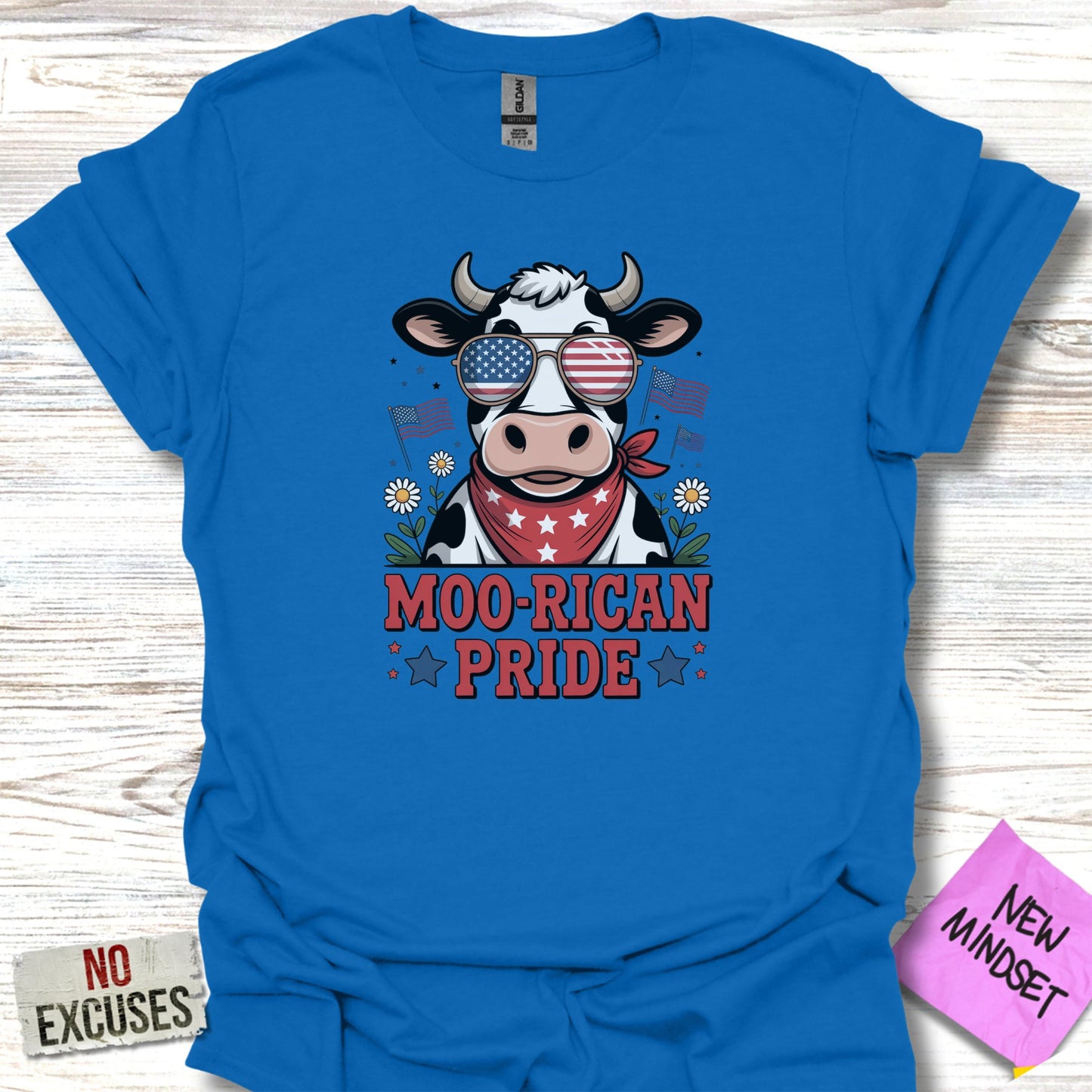 Moo Rican Pride Graphic T-shirt product
