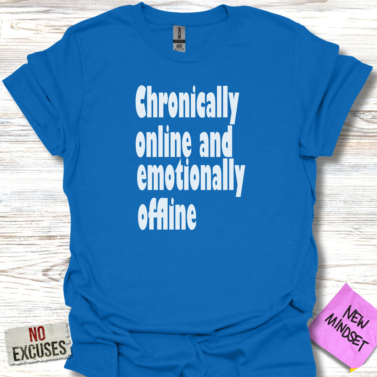 Chronically Online and Emotionally Offline Shirt