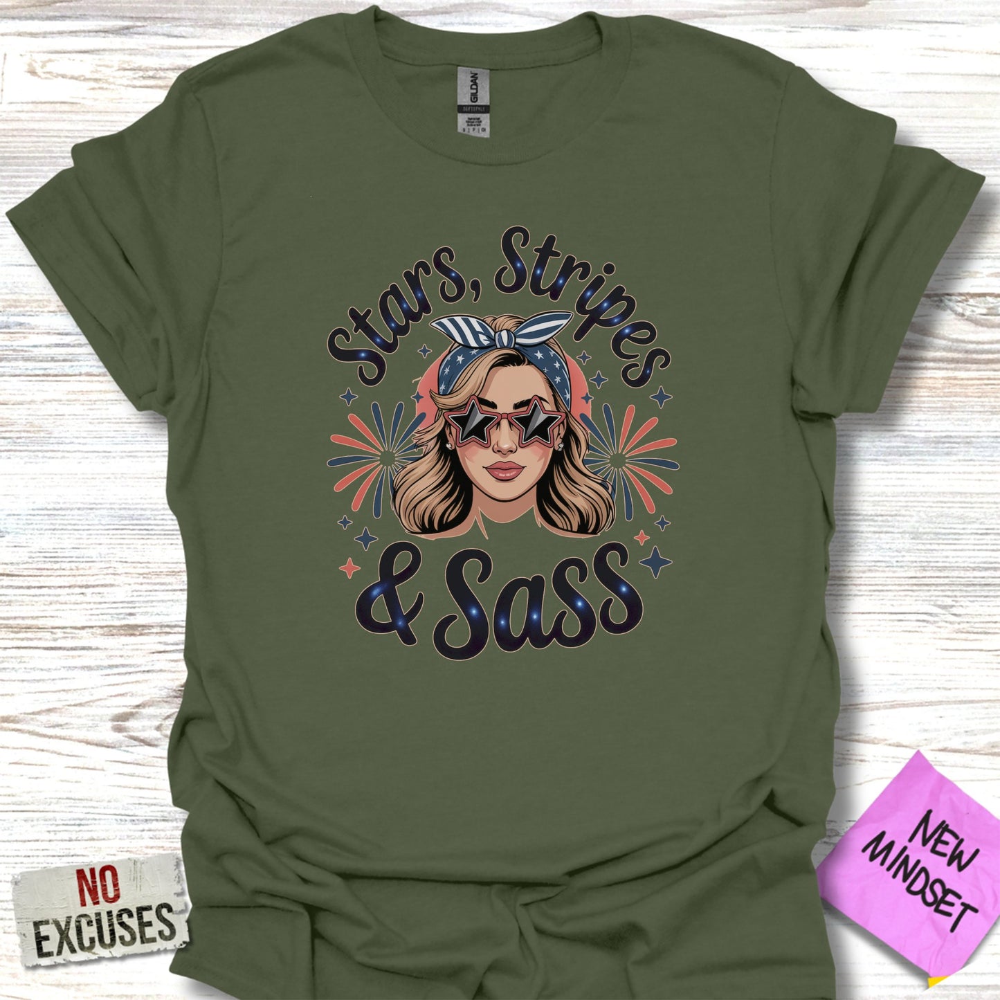 Stars Stripes and Sass Graphic Tee product