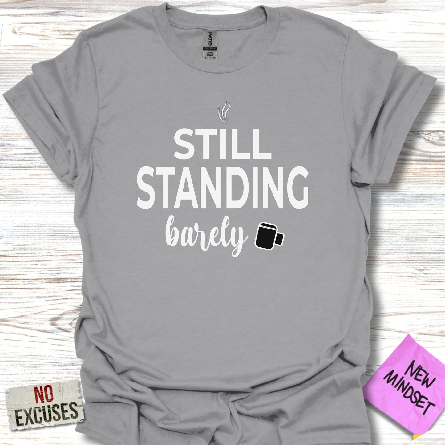 Still Standing Barely Graphic Tee product
