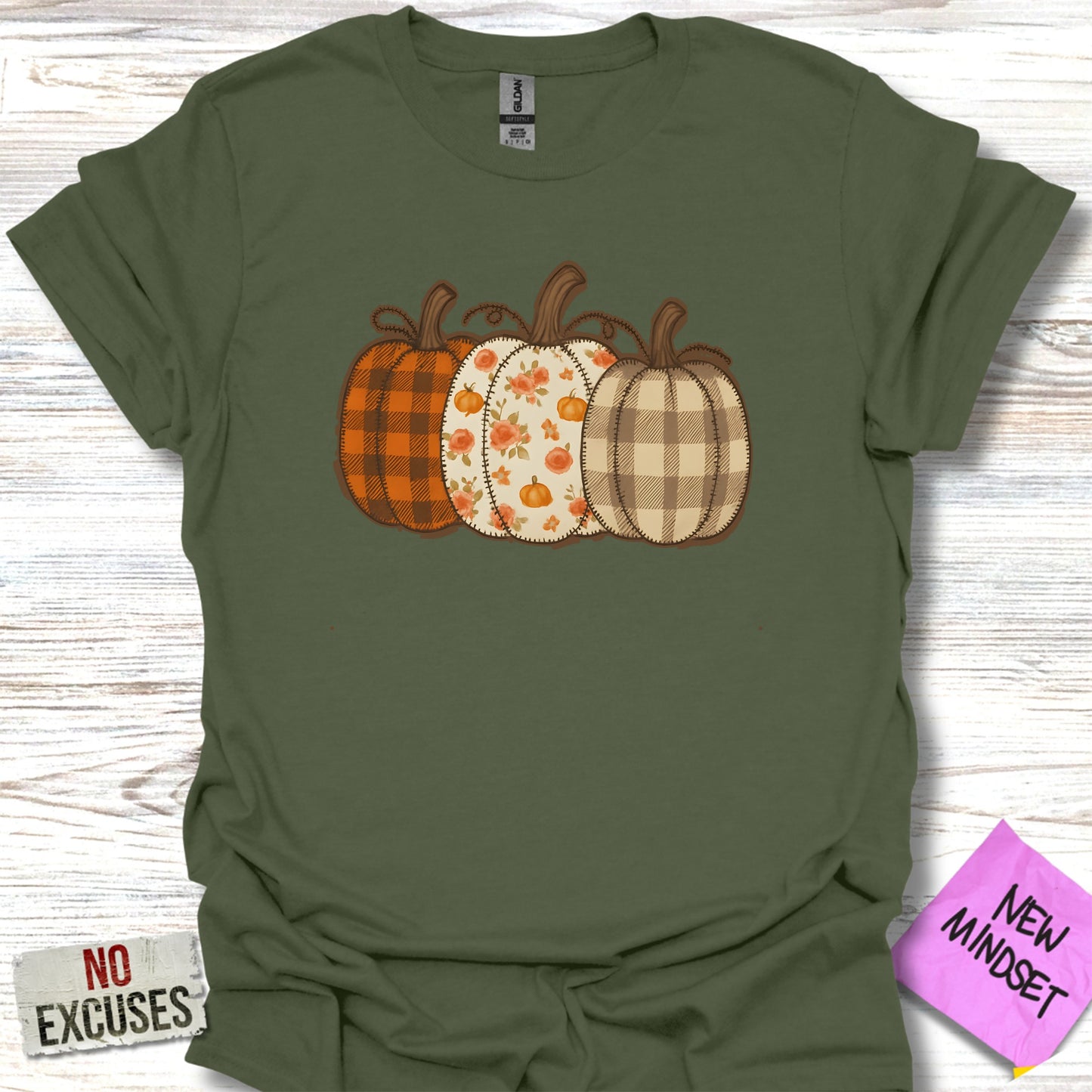 Pumpkin Patch Trio Graphic T-Shirt Top Product