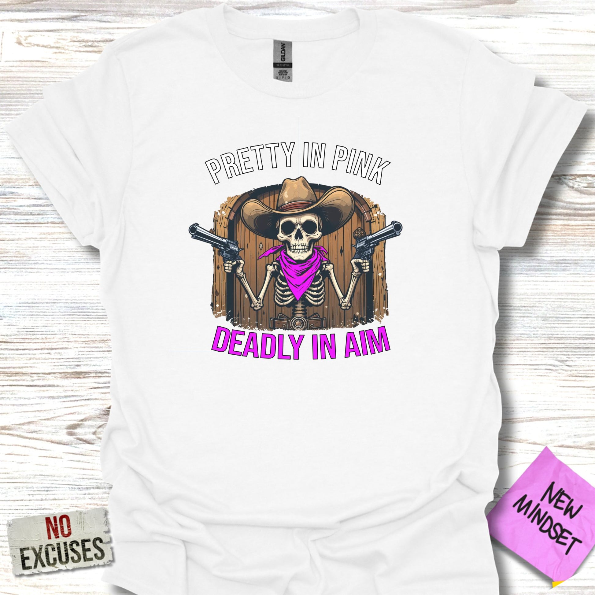 Pretty in Pink Deadly in Aim Graphic Tee product