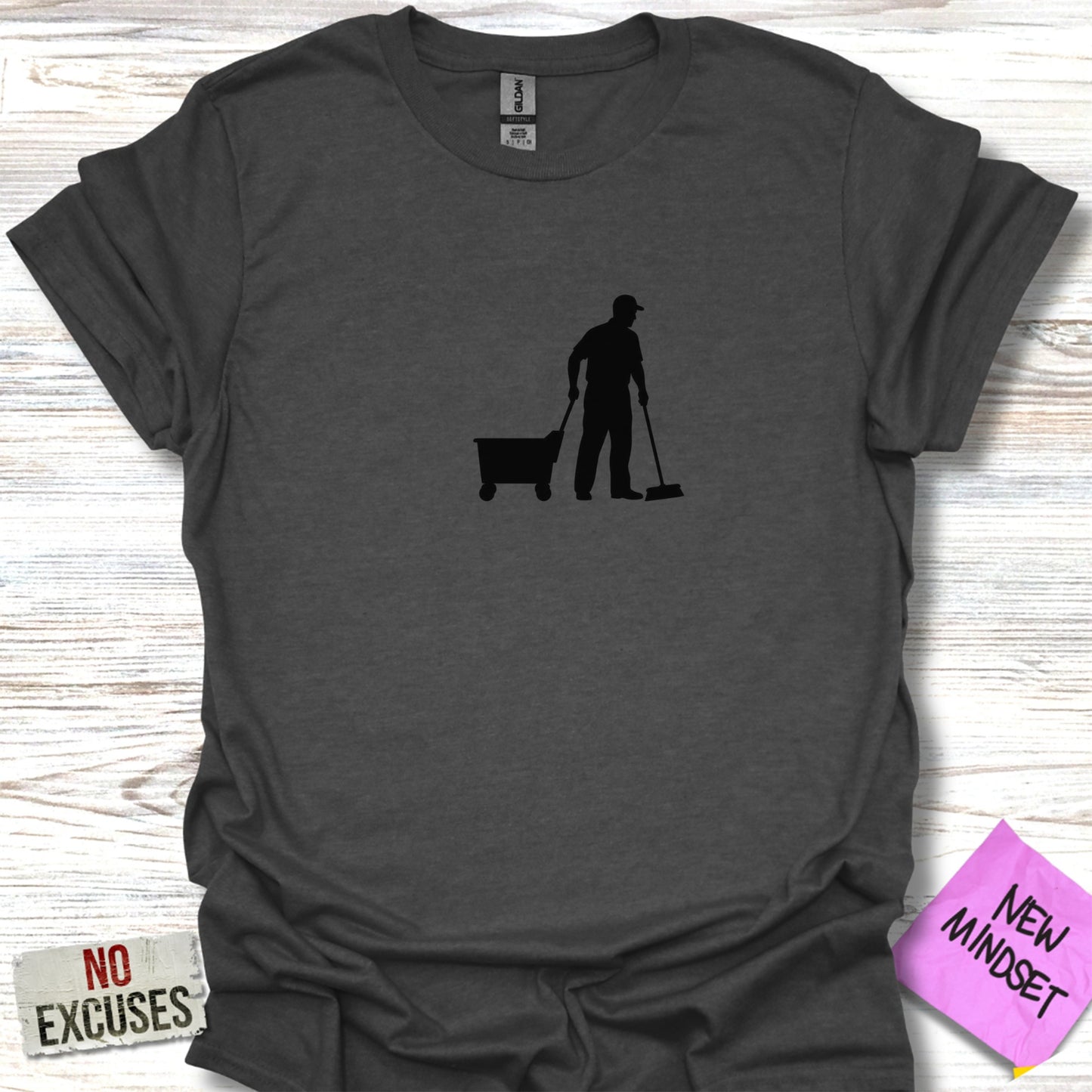 Motivational Worker Graphic Printed Tee Shirt product