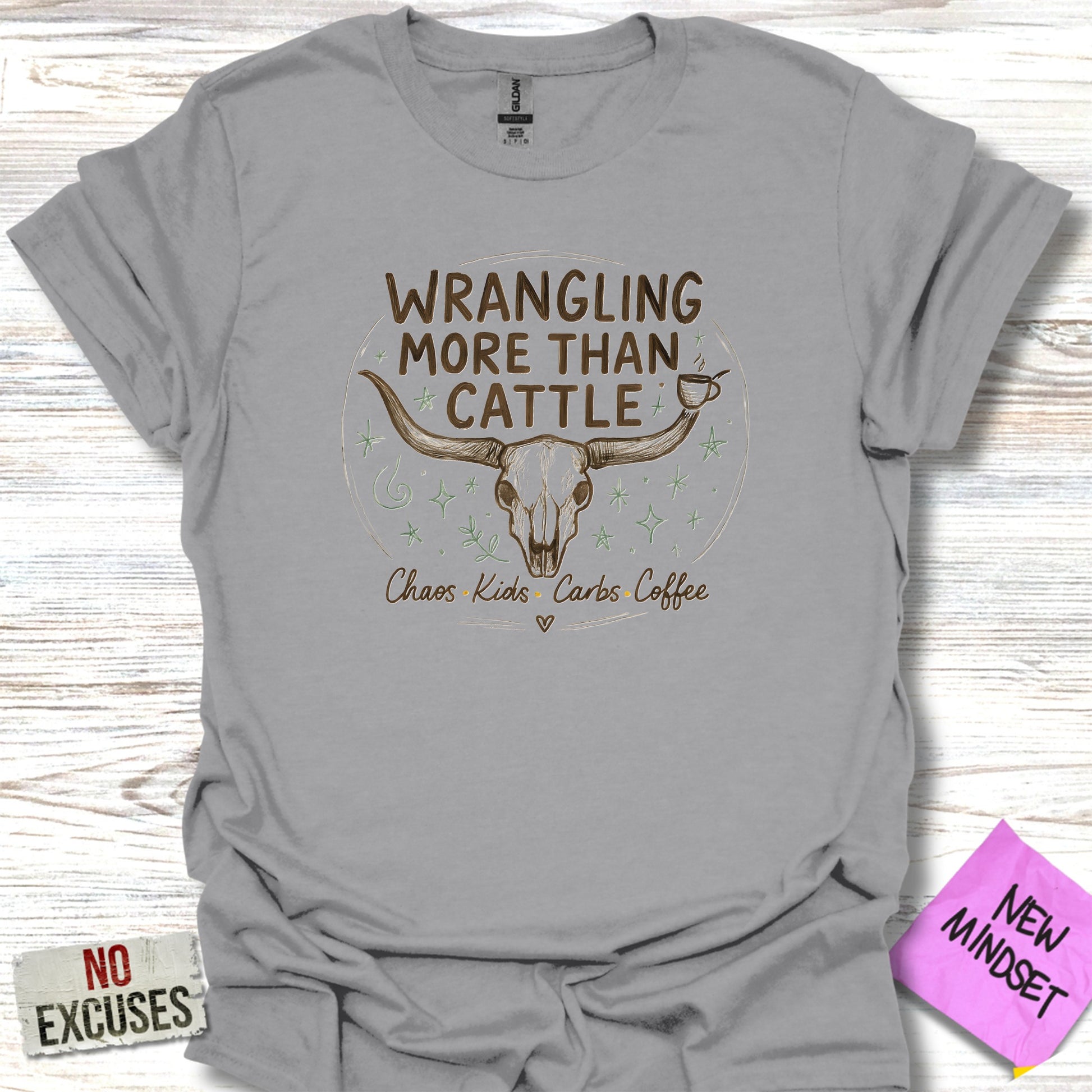 Wrangling More Than Cattle Graphic T-shirt product type