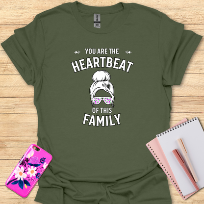 Heartbeat Family T-Shirt