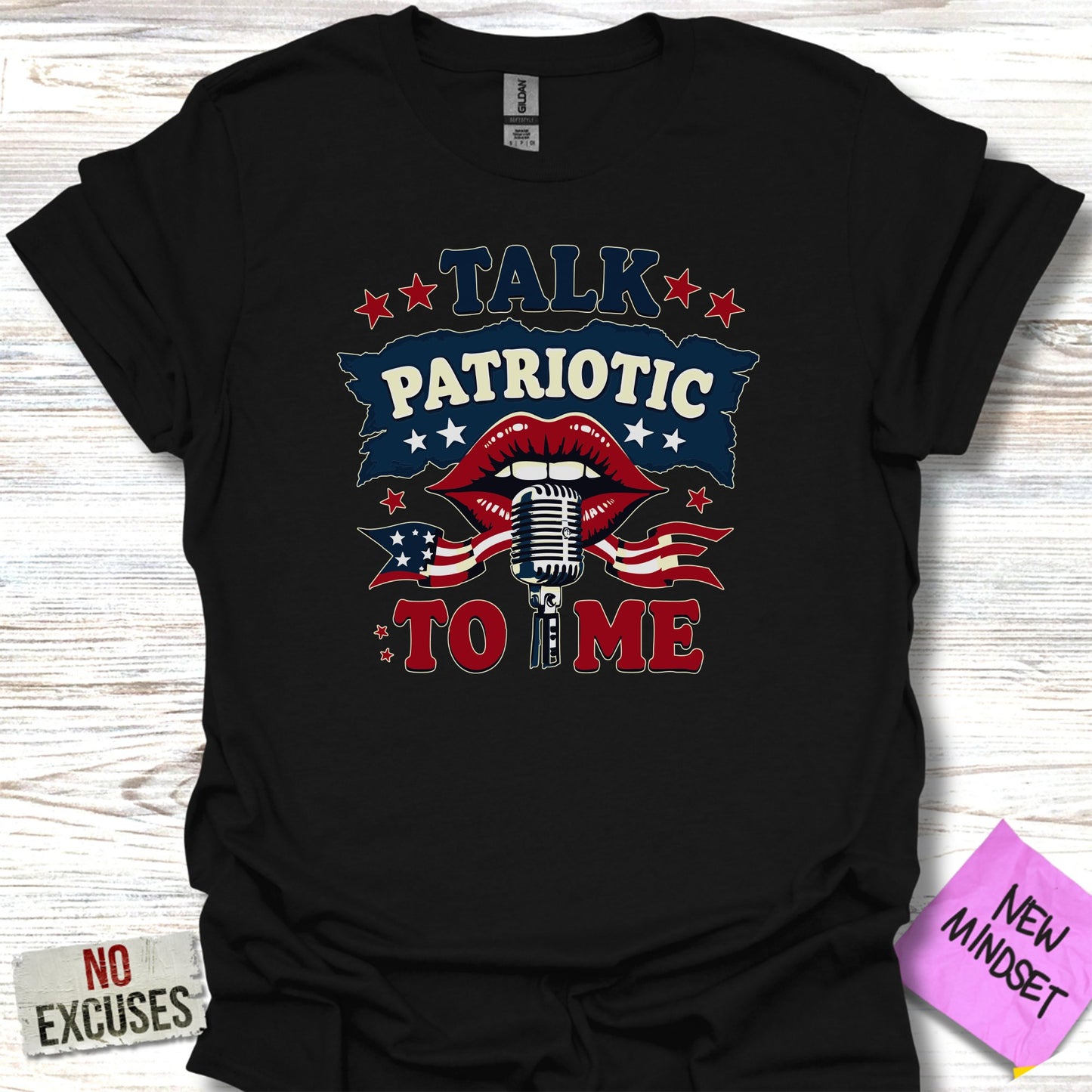 Talk Patriotic to Me Graphic T-Shirt product type