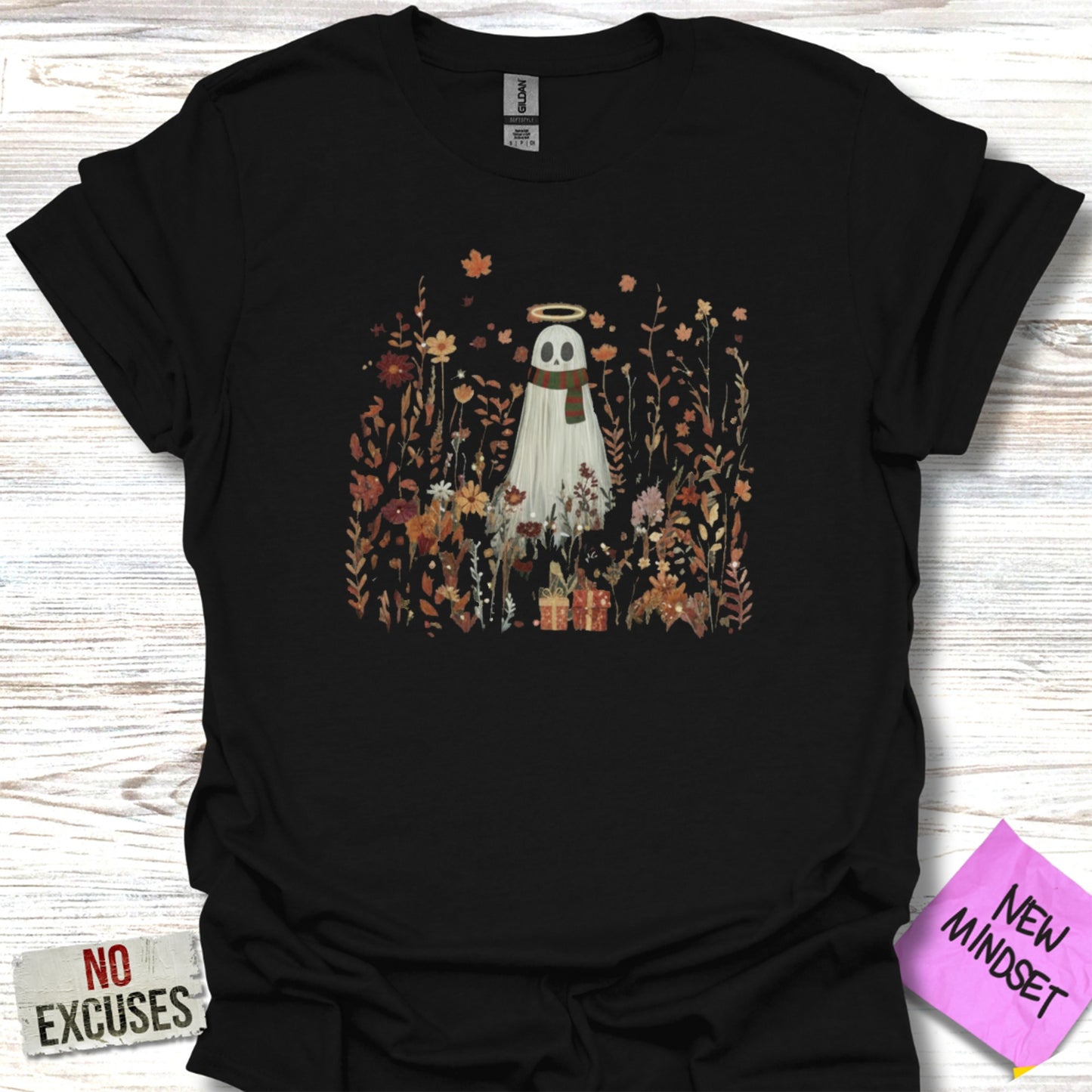 Xmas Ghost Present - T-Shirt