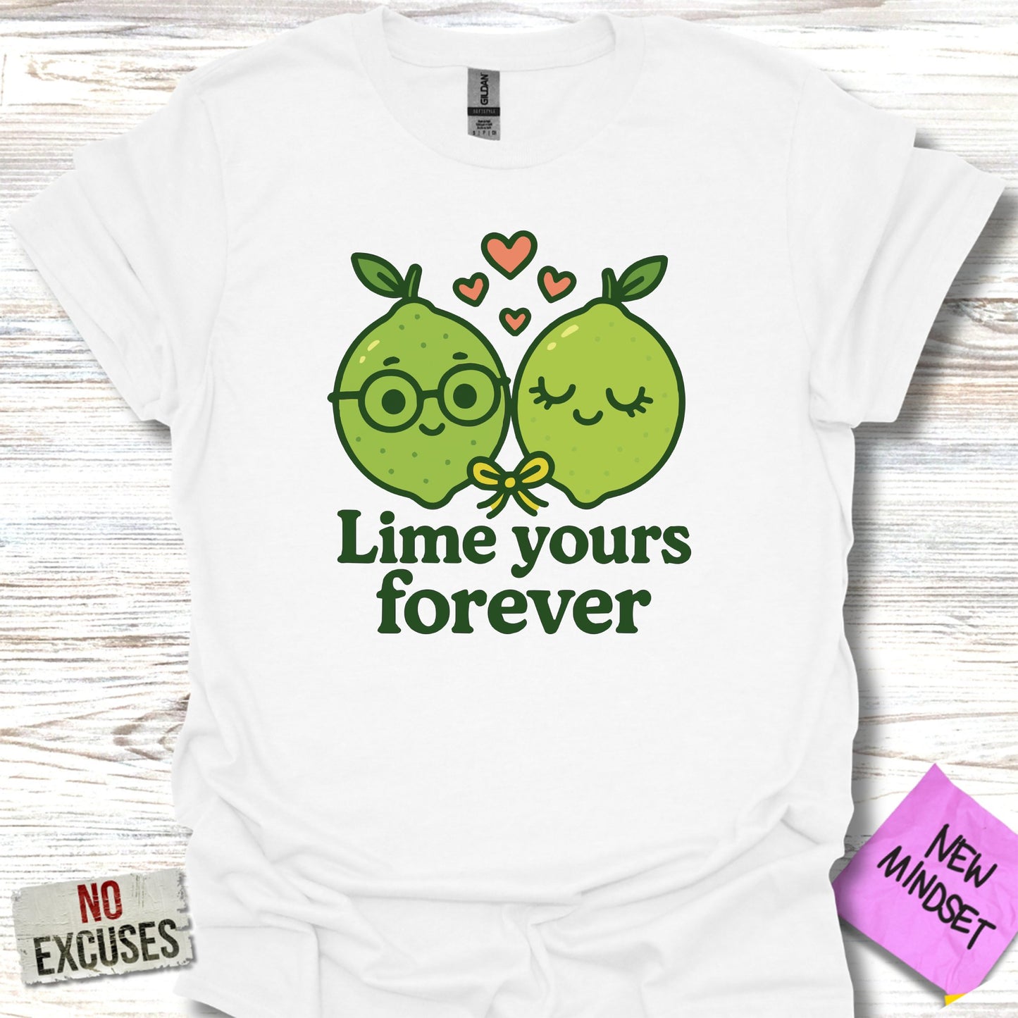 Lime Yours Forever Graphic T-Shirt product