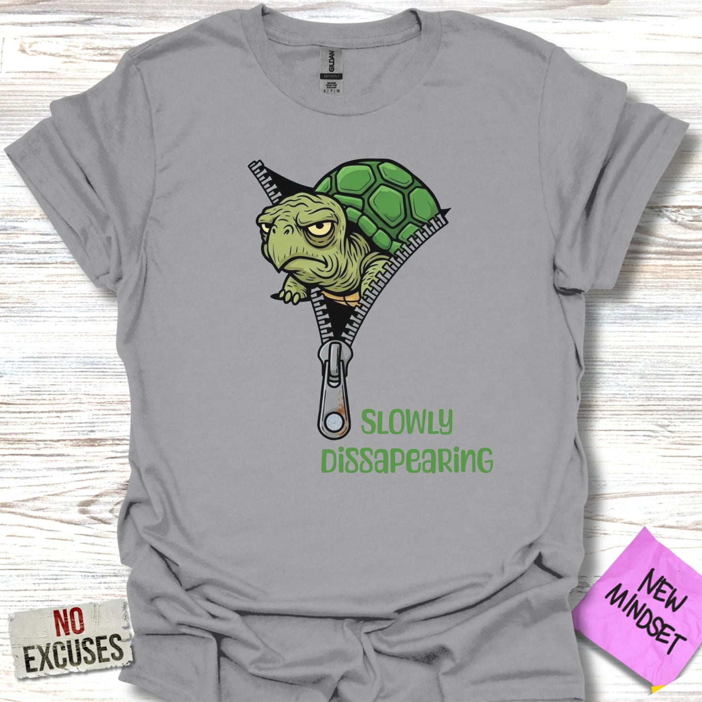 Slowly Disappearing Turtle T-Shirt product type
