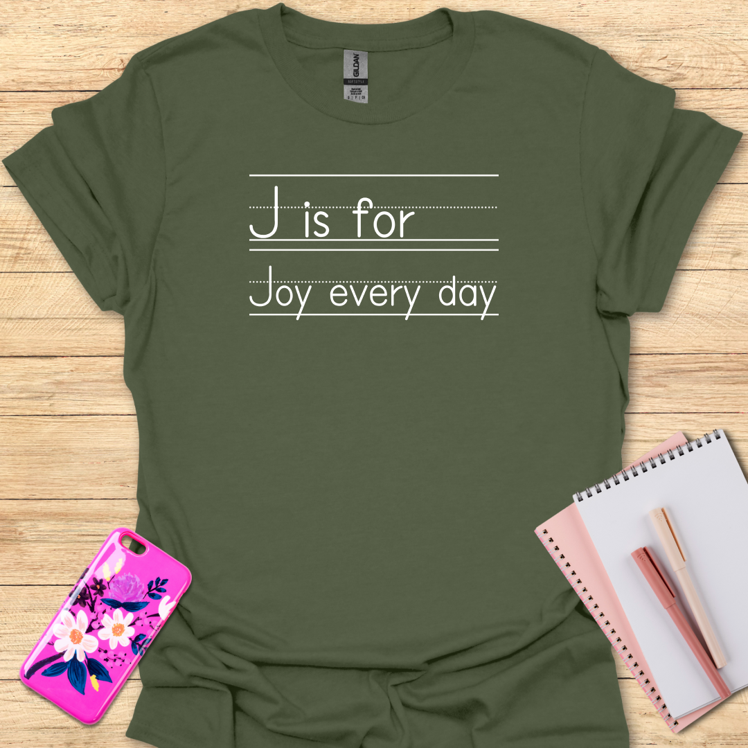 J for Joy T-Shirt