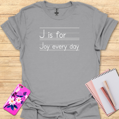 J for Joy T-Shirt