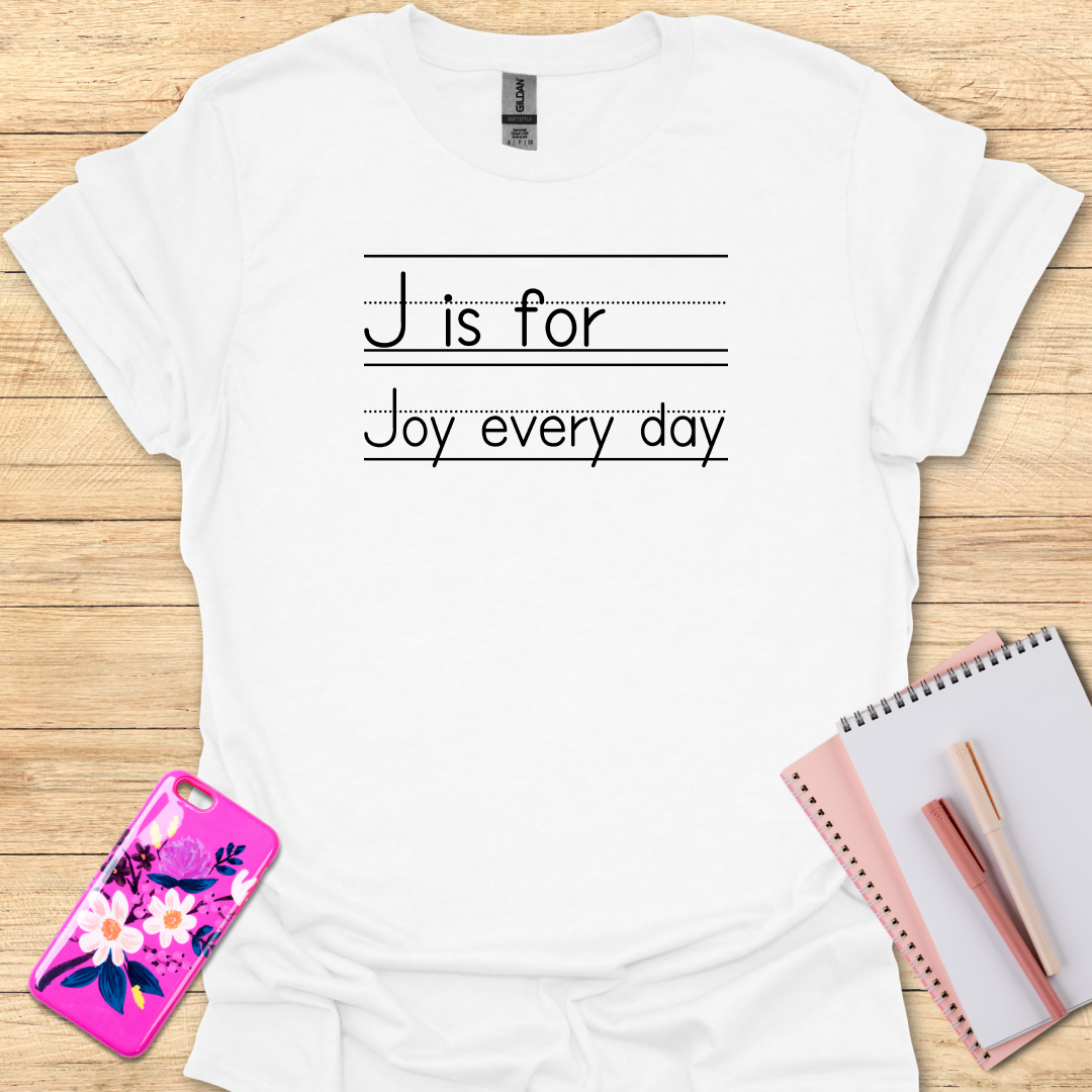 J for Joy T-Shirt