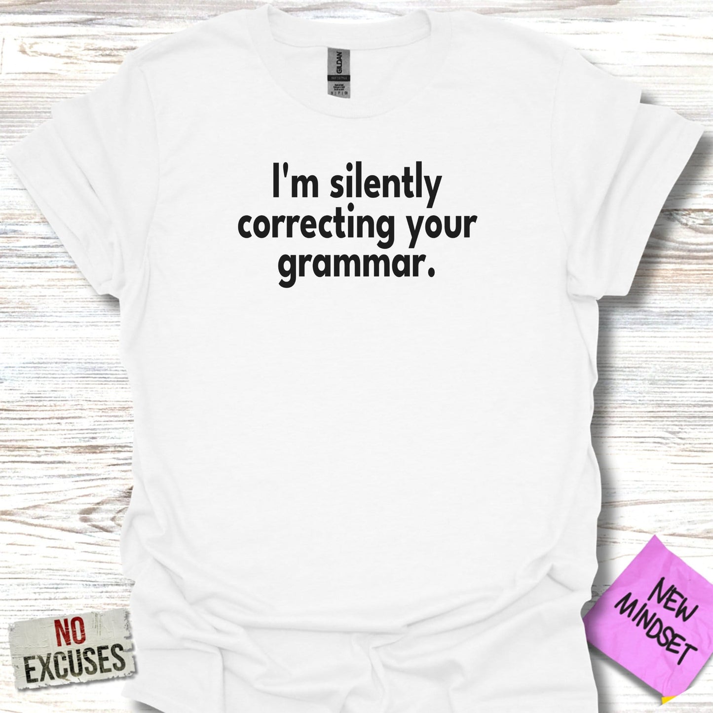 I'm Silently Correcting Your Grammar product type