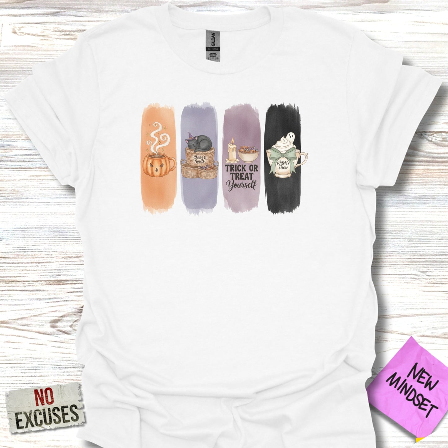 Cute Halloween Themed Illustrated Shirt product