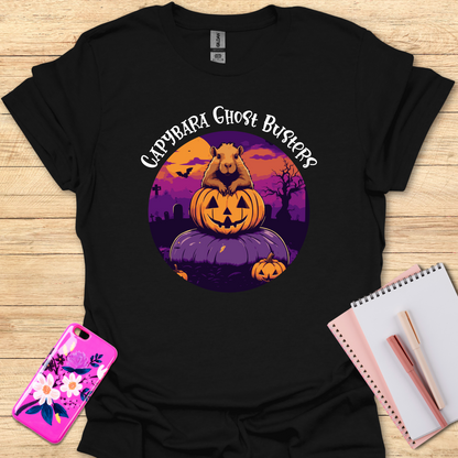 Capybara Ghost Busters T-Shirt