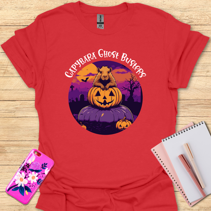 Capybara Ghost Busters T-Shirt