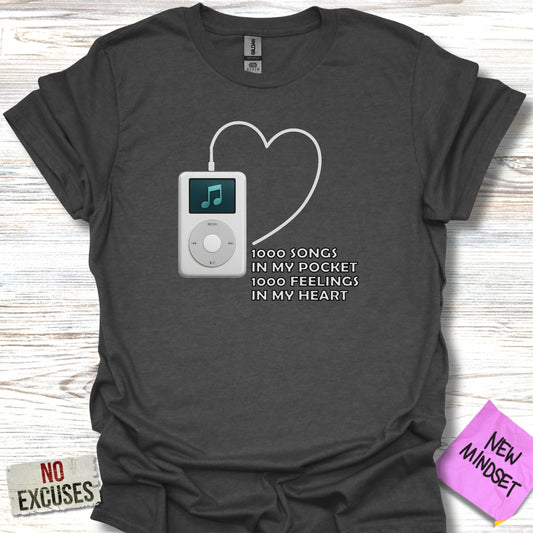 1000 Songs In My Pocket 1000 Feelings In My Heart product type