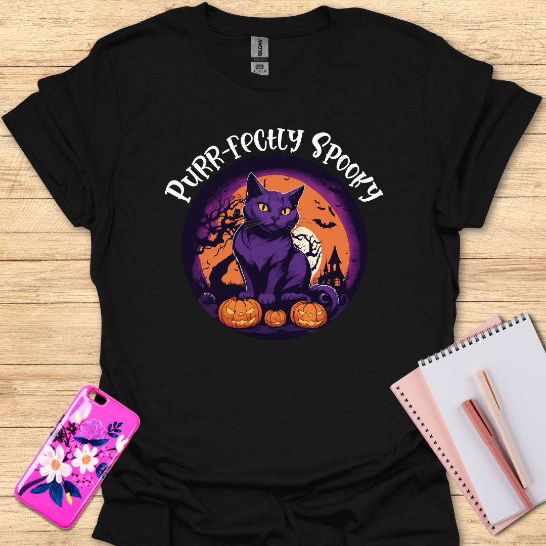 Purrfectly Spooky T-Shirt