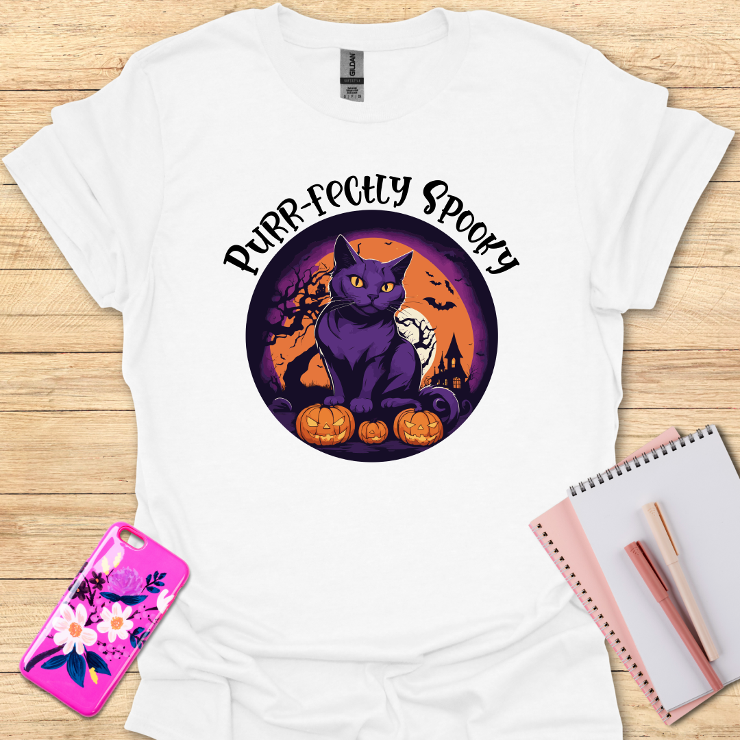 Purrfectly Spooky T-Shirt