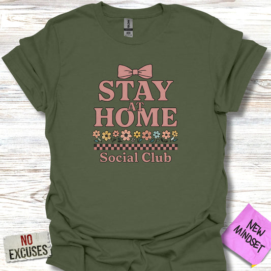 Stay at Home Social Club Graphic T-Shirt product type