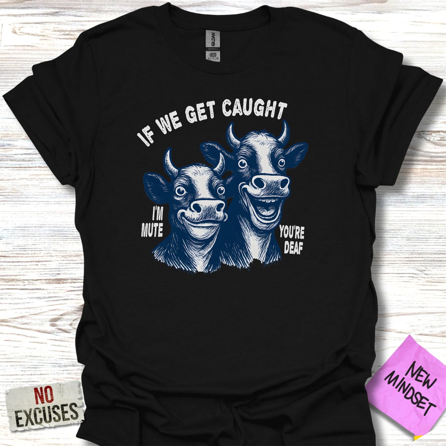 Funny Cow Puns Graphic Tee for Humor Enthusiasts Shirt Product
