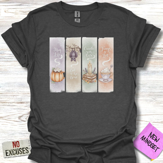 My Life Best to The Bone Candle with Ear Fangs T-Shirt