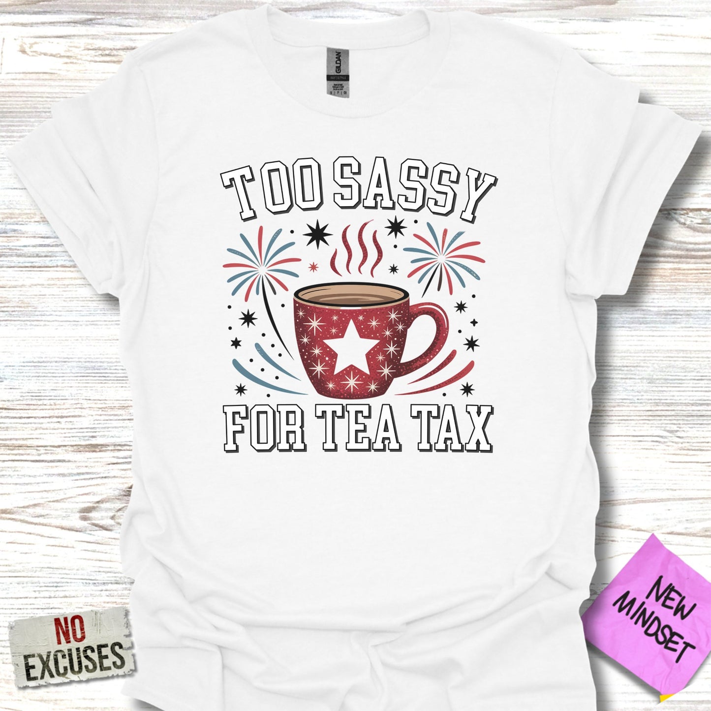 Too Sassy For Tea Tax Mug Product