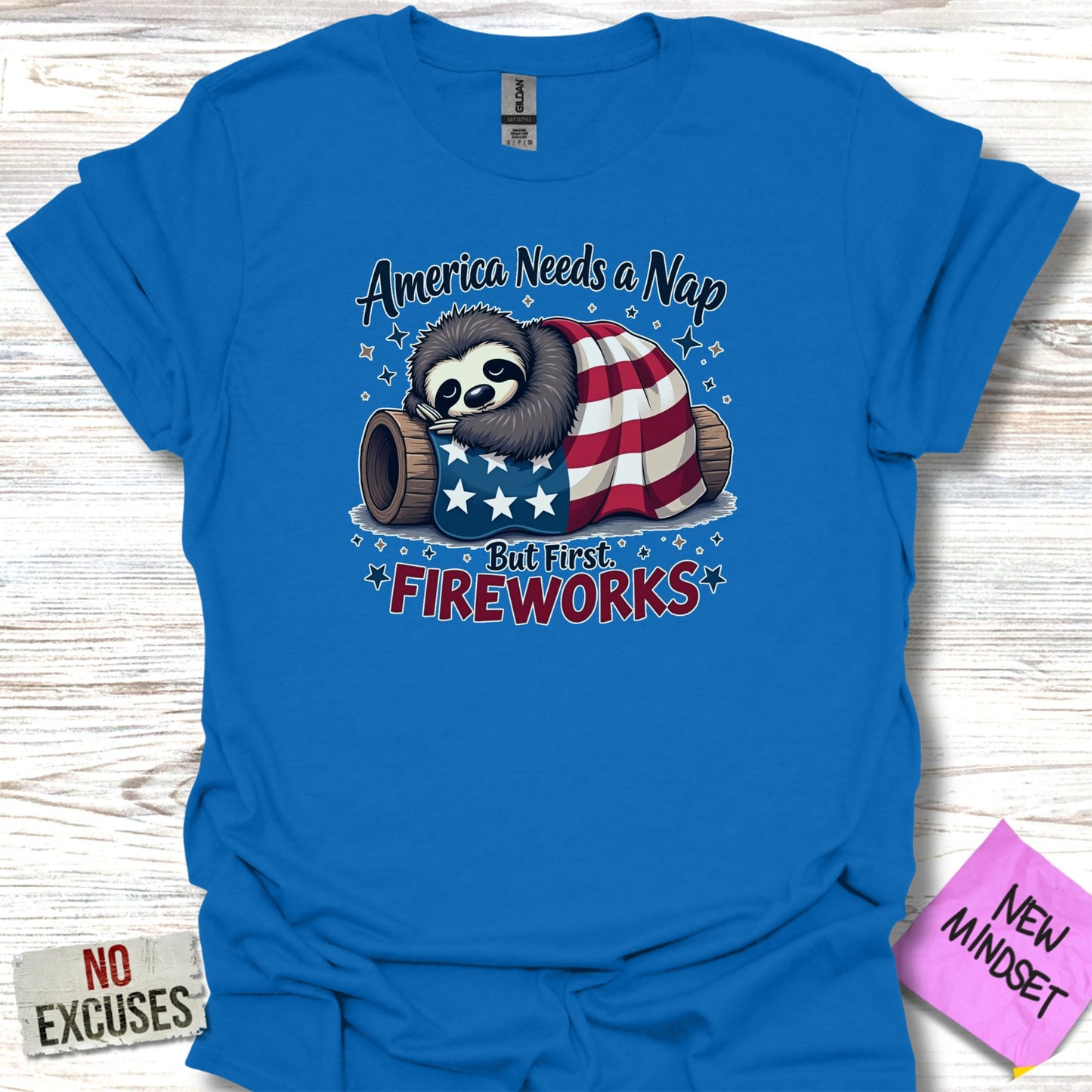 America Needs a Nap But First Fireworks product type