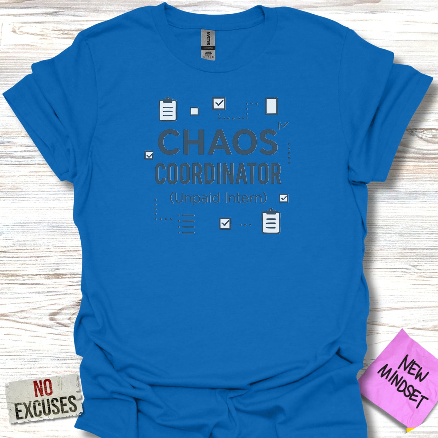 Chaos Coordinator Unpaid Intern Funny T-shirt
