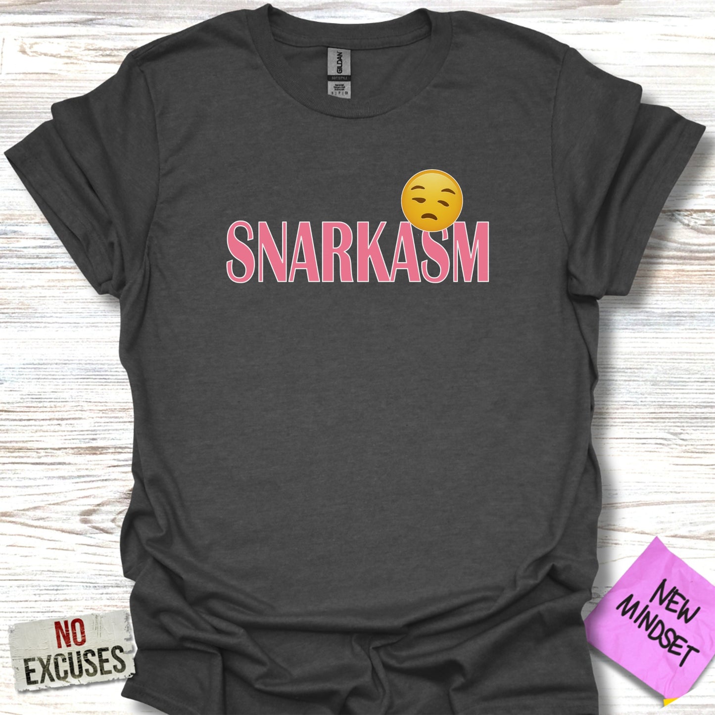 Snarkasm Emoji Graphic Tee Shirt product type
