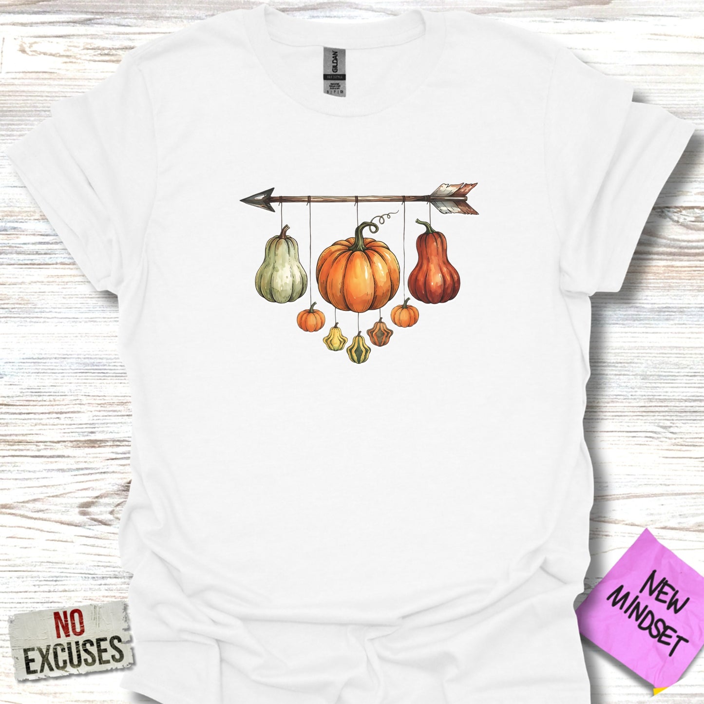 Festive Thanksgiving Pumpkin Design T-shirt product