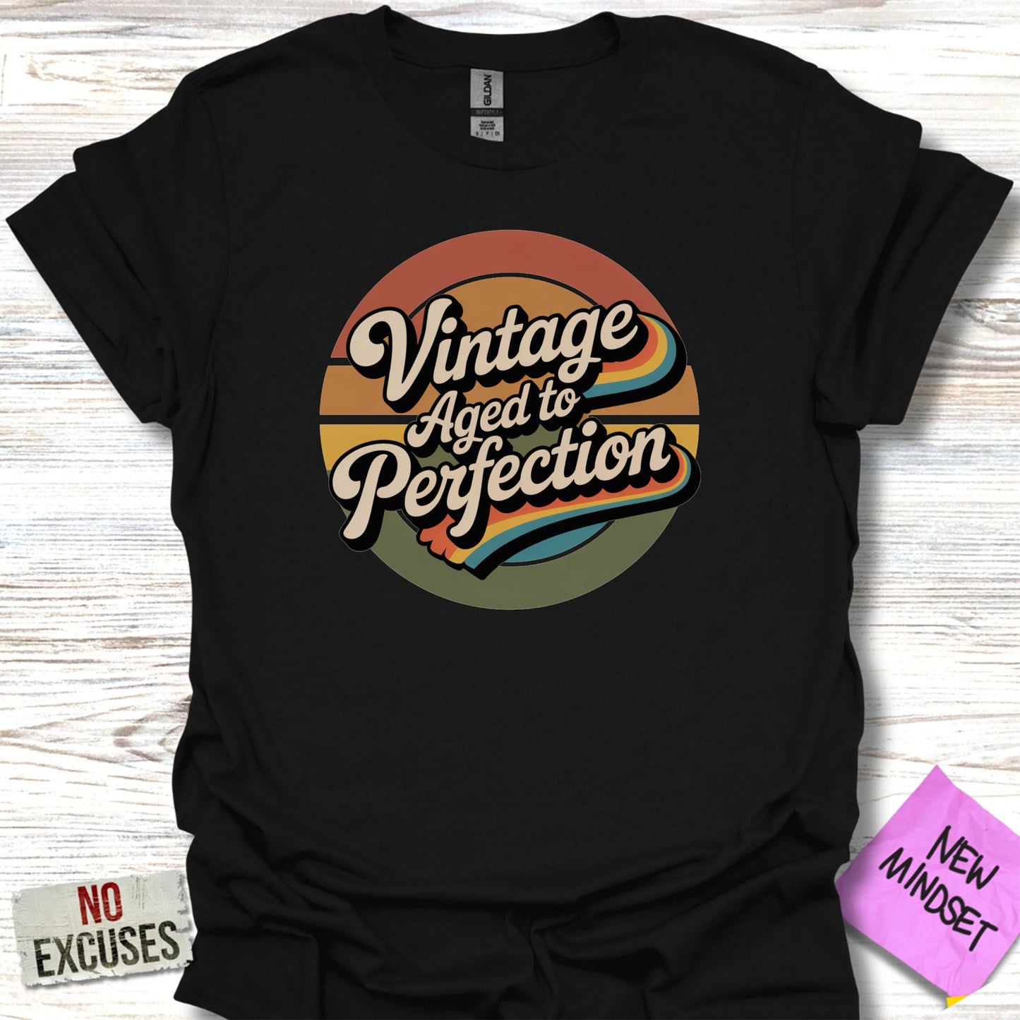 Vintage Aged to Perfection Graphic T-shirt product