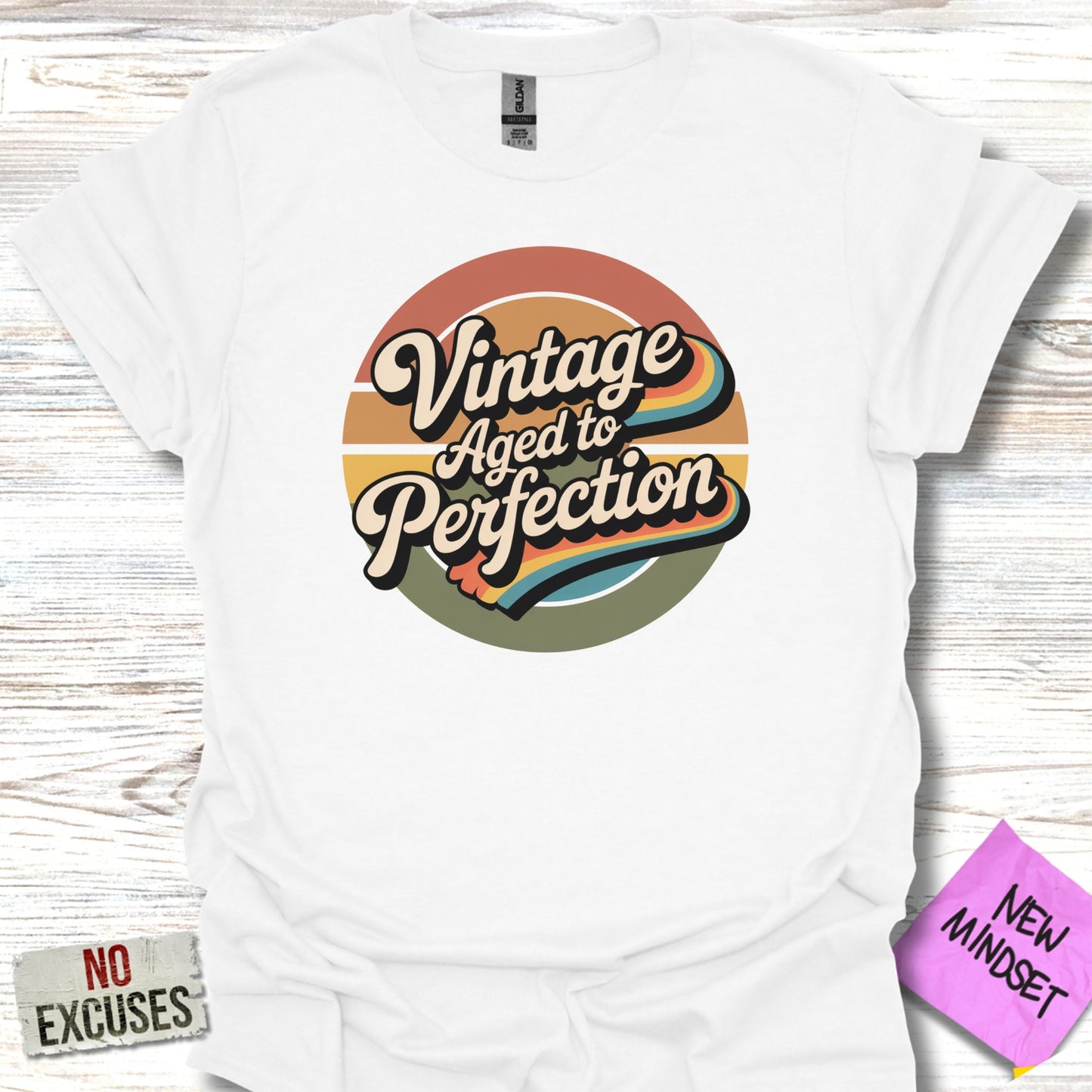Vintage Aged to Perfection Graphic T-shirt product type