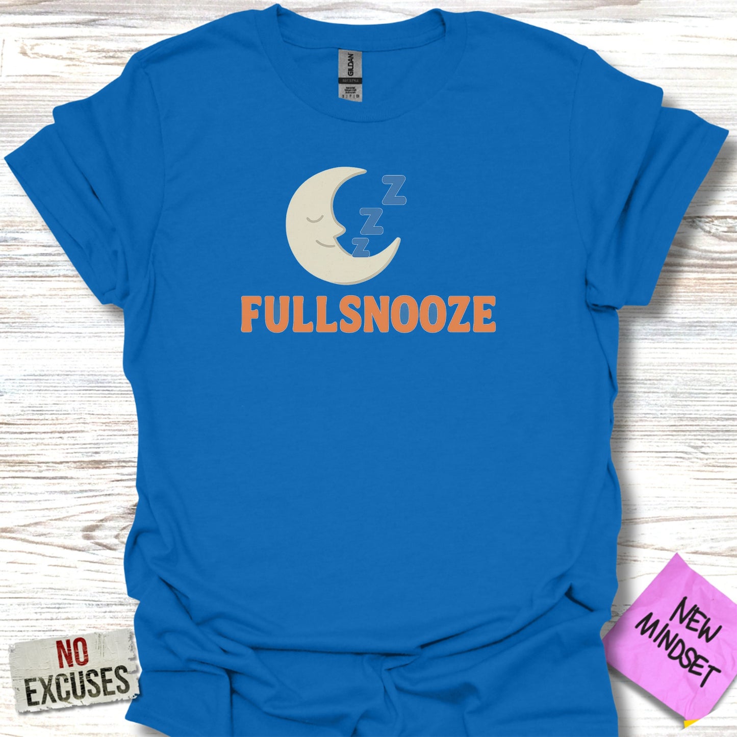Fullsnooze Moon and Zzz Graphic T-Shirt product type