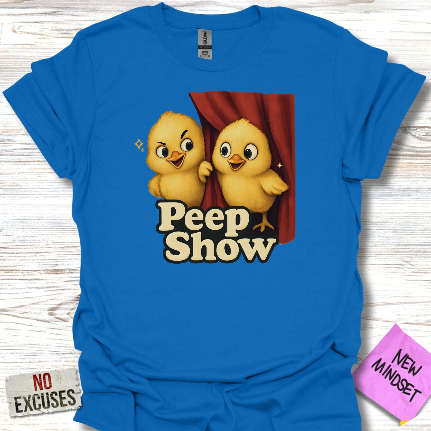 Peep Show Cute Chicks Graphic T-Shirt product