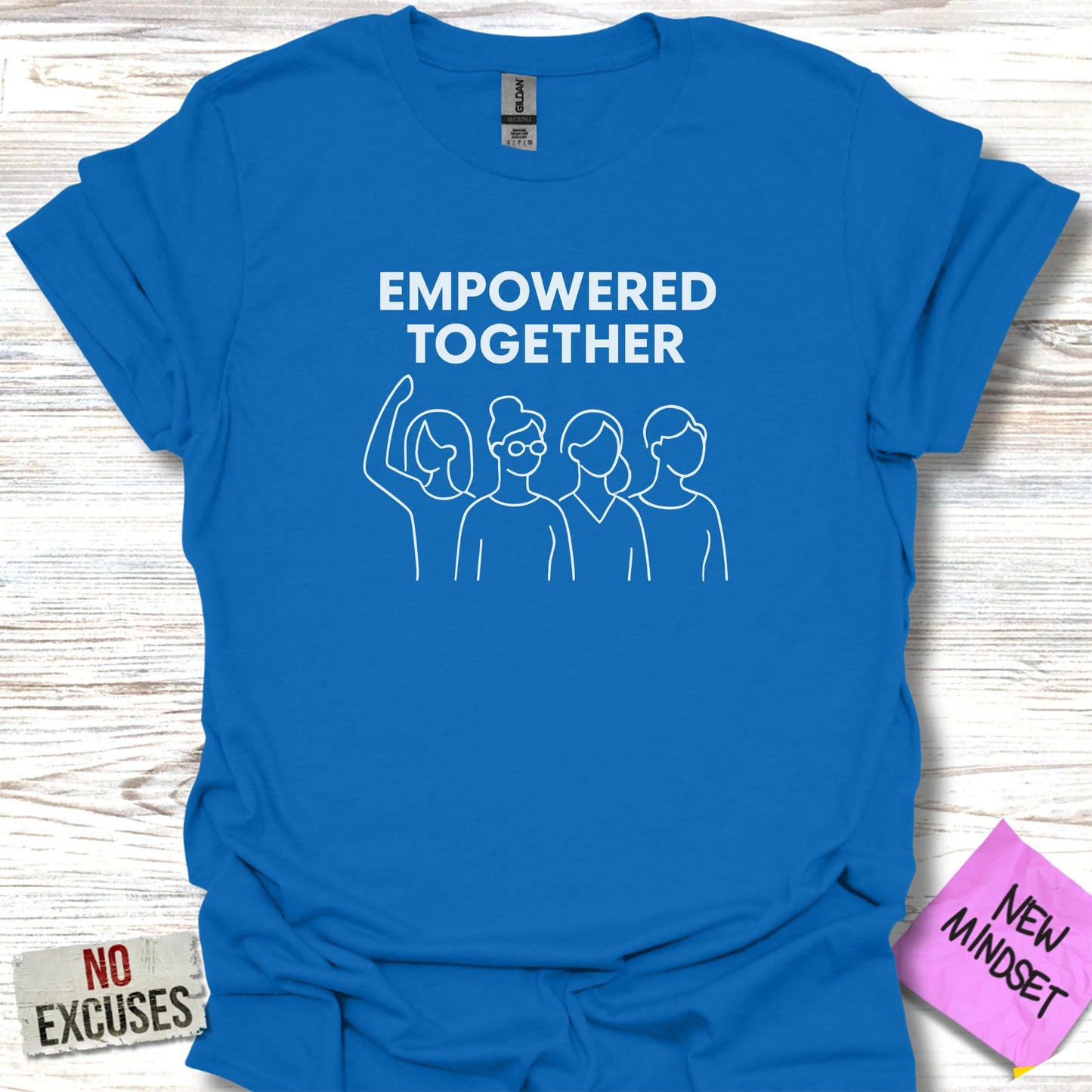 Empowered Together Inspirational Graphic T-Shirt product type