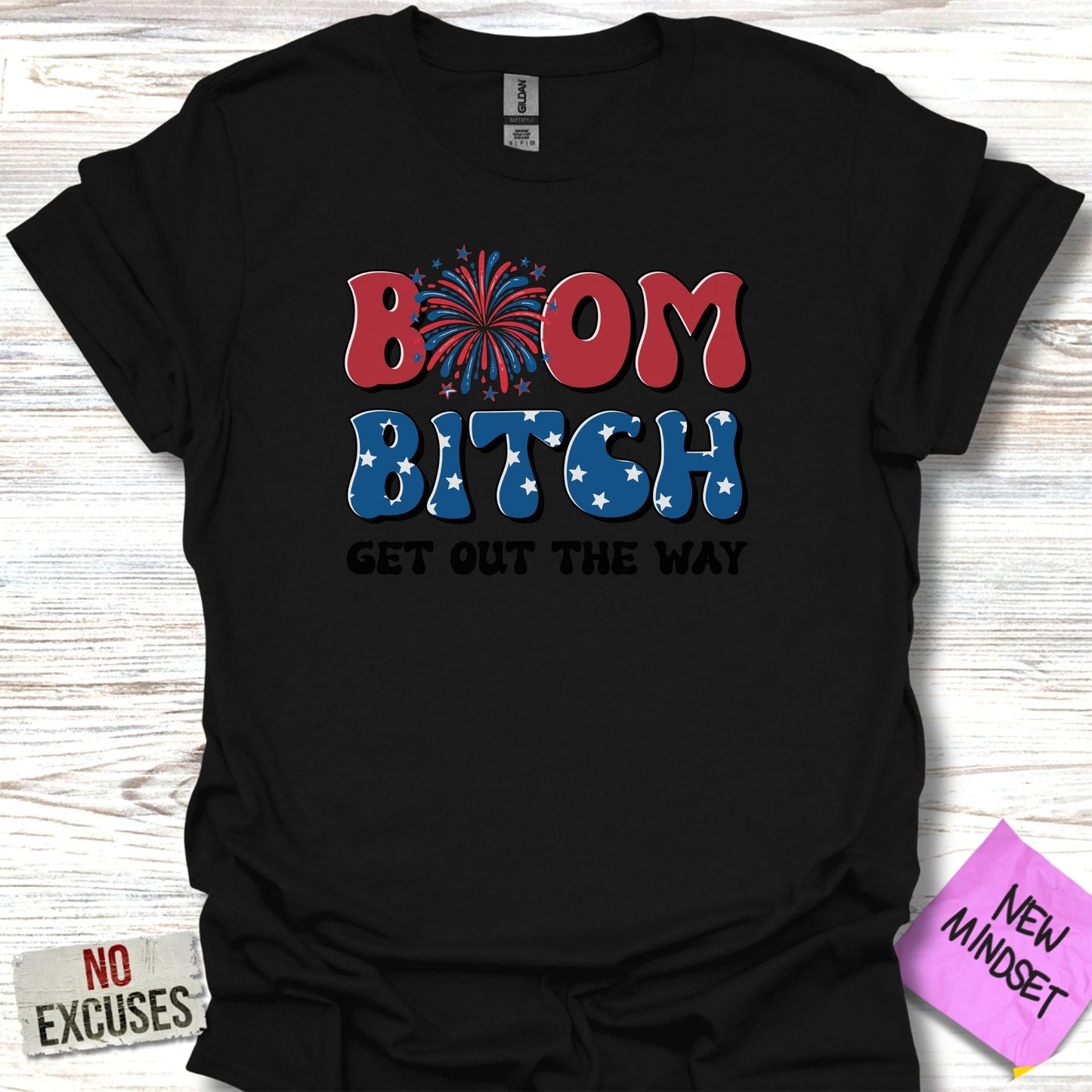 Boom Bitch Get Out The Way Graphic T-Shirt product