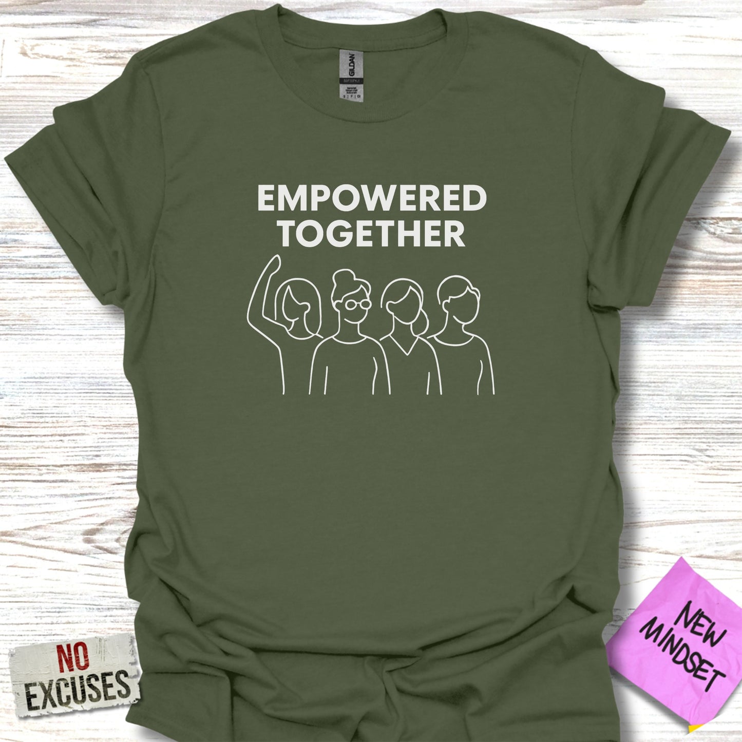 Empowered Together Graphic Tee shirt product type