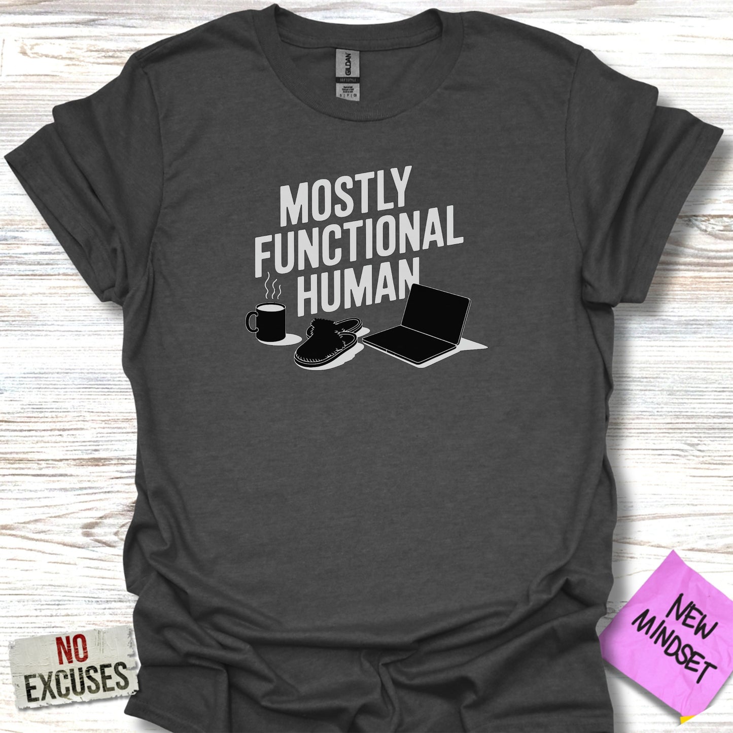 Mostly Functional Human Graphic T-shirt product type