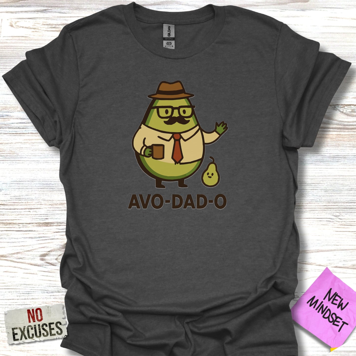 Funny Avo Dad O Avocado Dad Joke Graphic T-Shirt product type