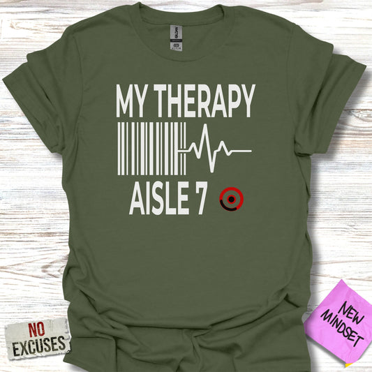 My Therapy Aisle 7 Barcode Heartbeat Shirt product