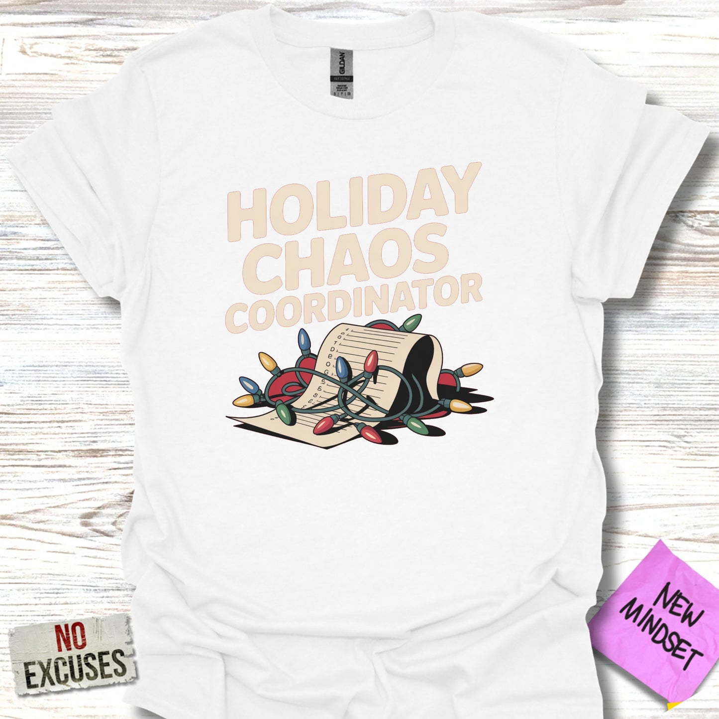 Holiday Chaos Coordinator Festive T-Shirt product type