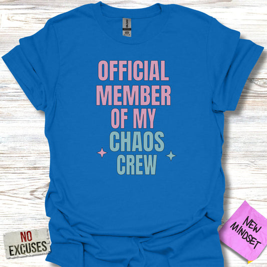 Official Member of My Chaos Crew T-shirt product