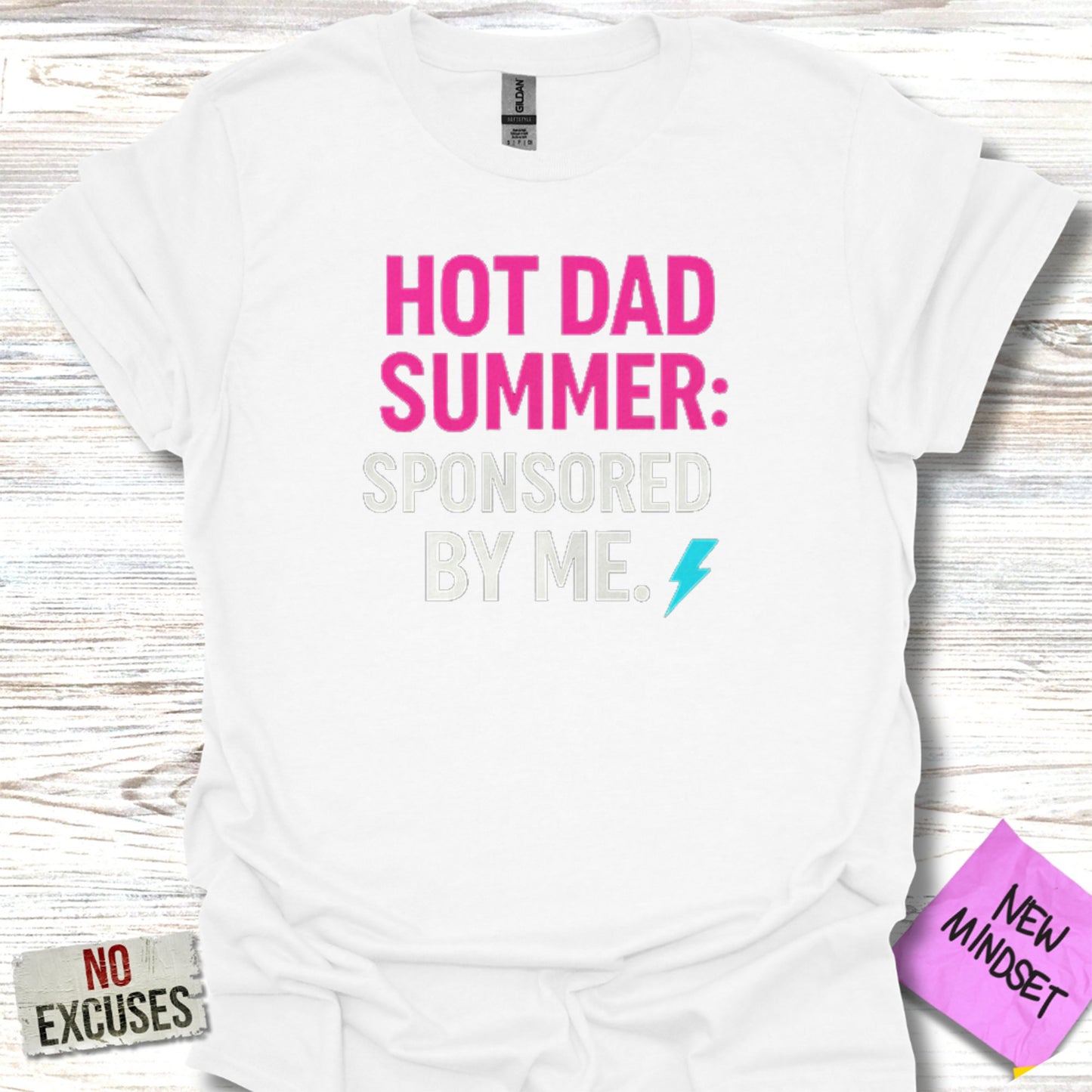 Hot Dad Summer Sponsored by Me T-shirt product type
