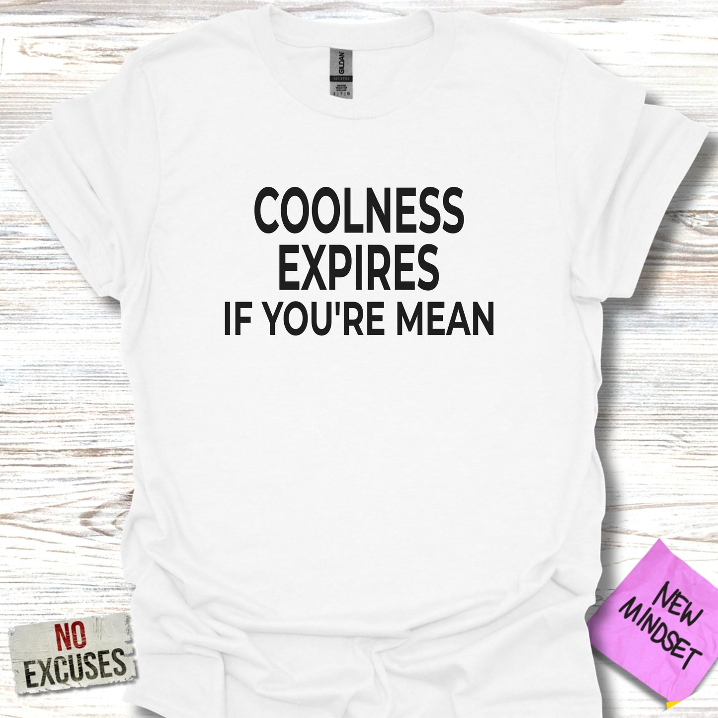 Coolness Expires If You're Mean Graphic T-shirt product type