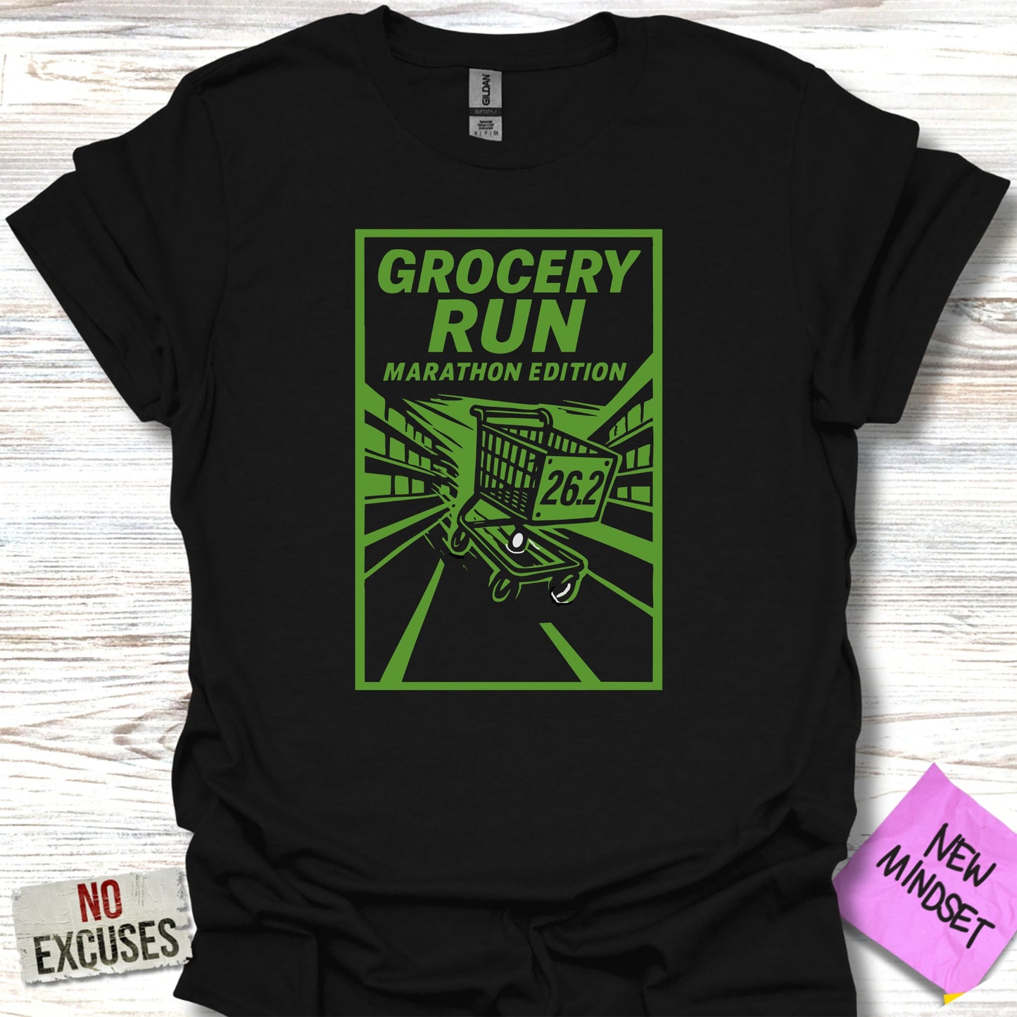 Grocery Run Marathon Edition T-Shirt product