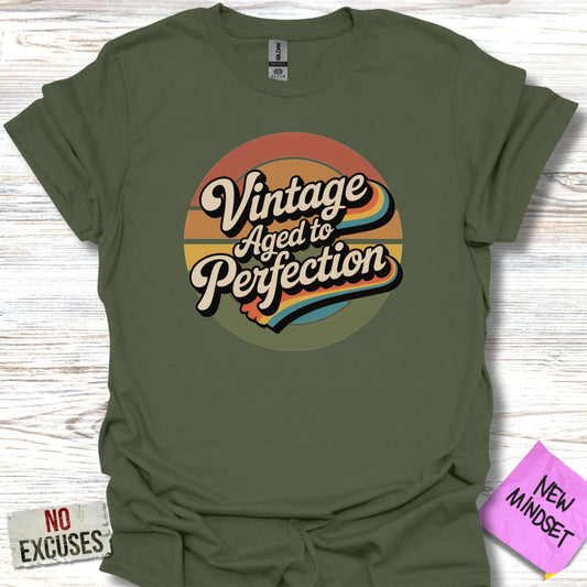 Vintage Aged to Perfection Graphic T-Shirt product type