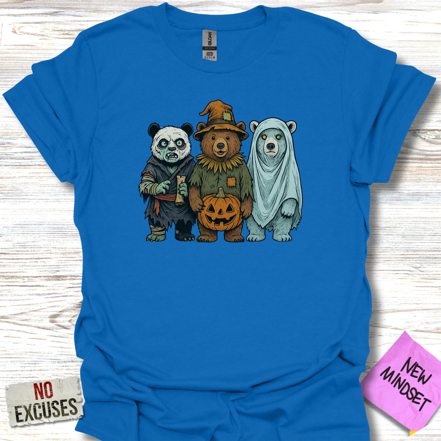 Halloween Themed Bears Graphic T-Shirt product type