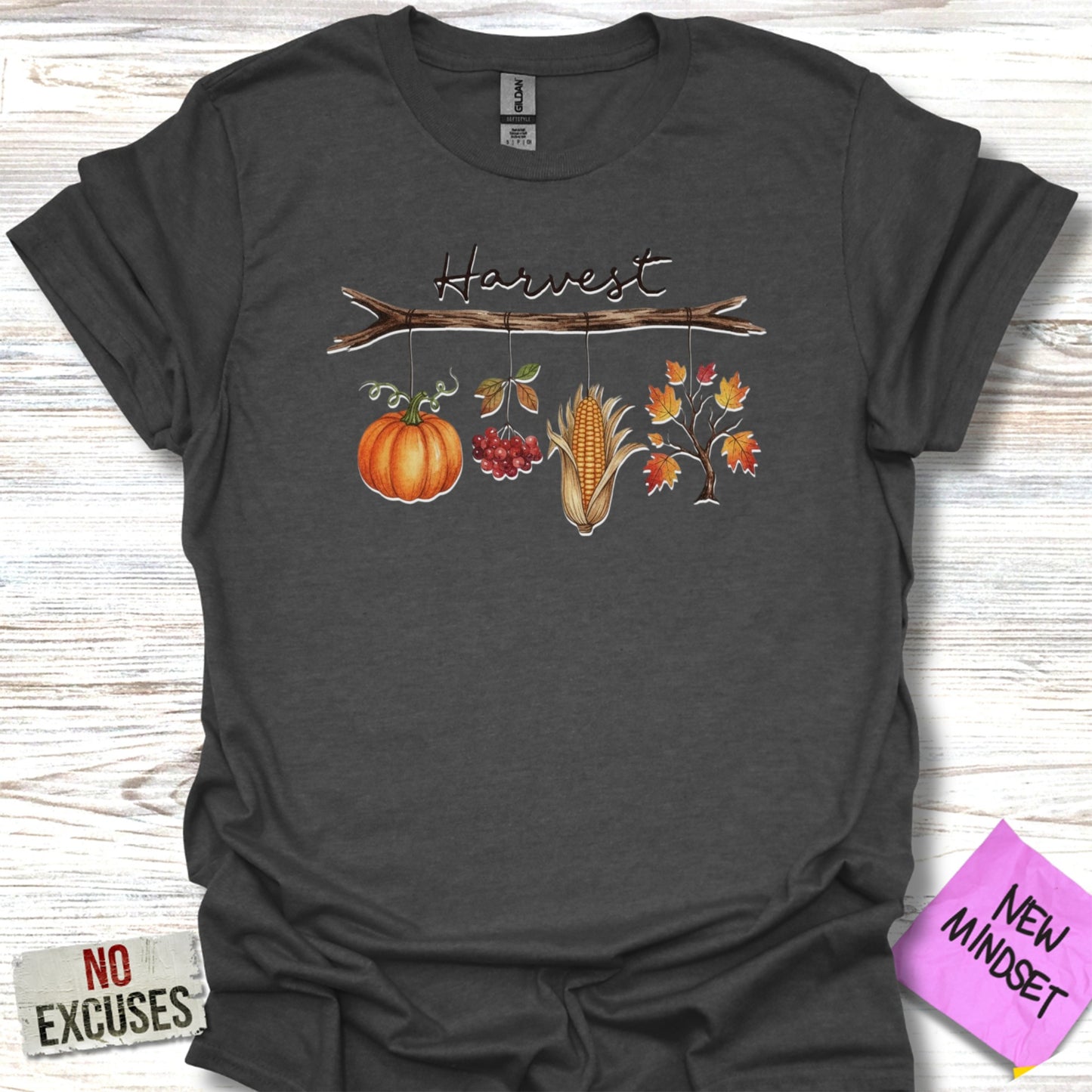 Harvest Graphic T-Shirt Perfect for Fall Season product