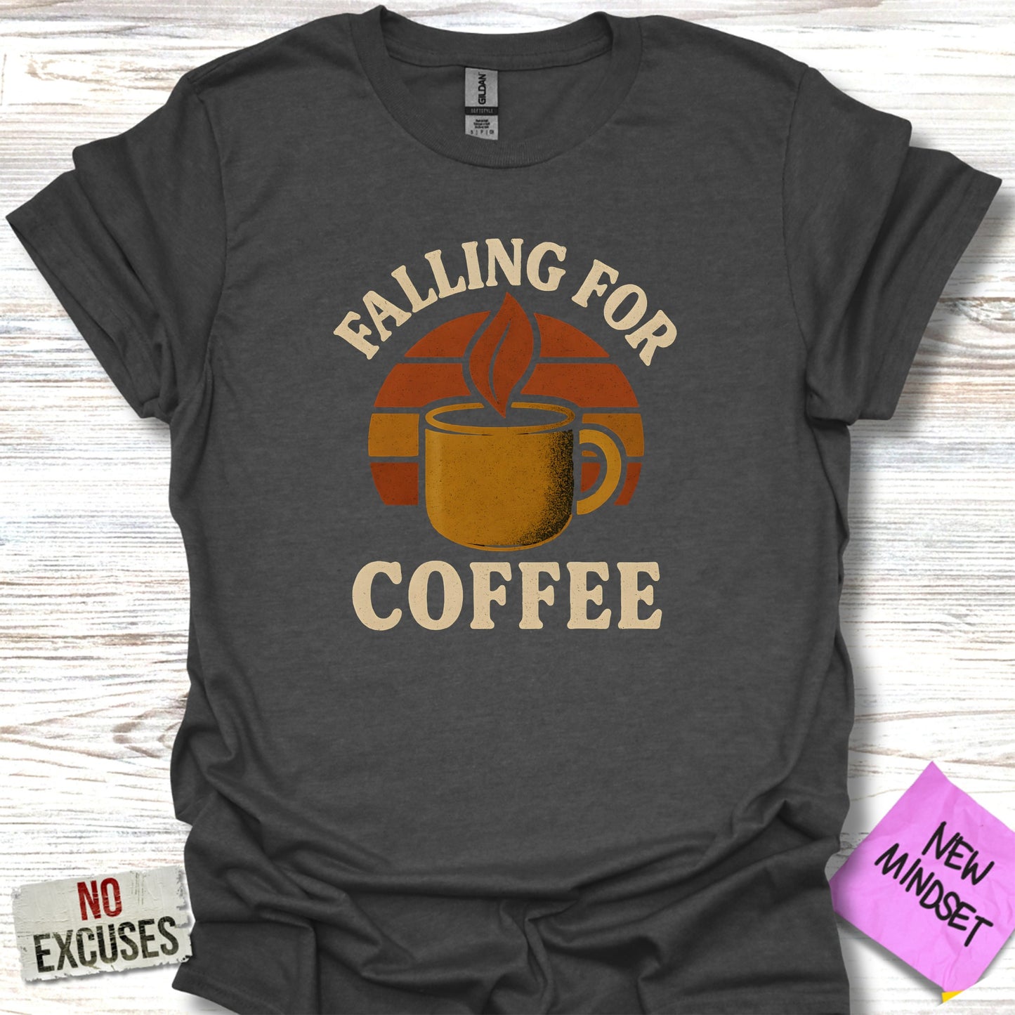 Falling for Coffee Graphic T-shirt product type